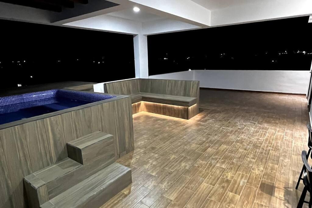Casa Lua Tequesquitengo. Alberca, Jacuzzi Y Roof Exterior photo