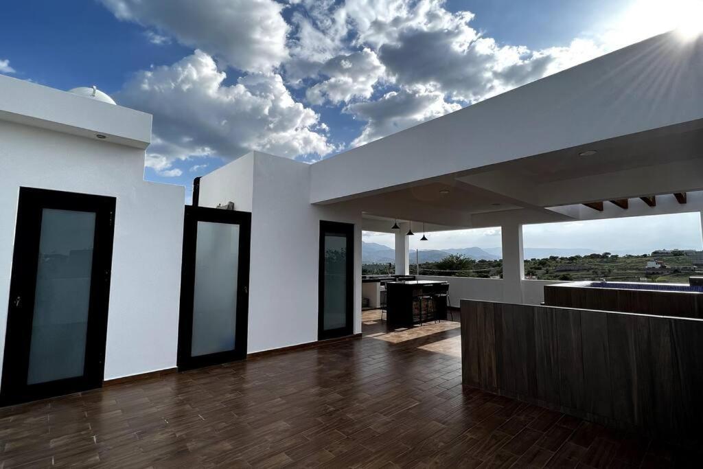 Casa Lua Tequesquitengo. Alberca, Jacuzzi Y Roof Exterior photo